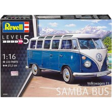 Revell Plastik Demonte Maket Set Volkswagen T1 Samba Bus 1:16 Ölçek 07009 - Revell