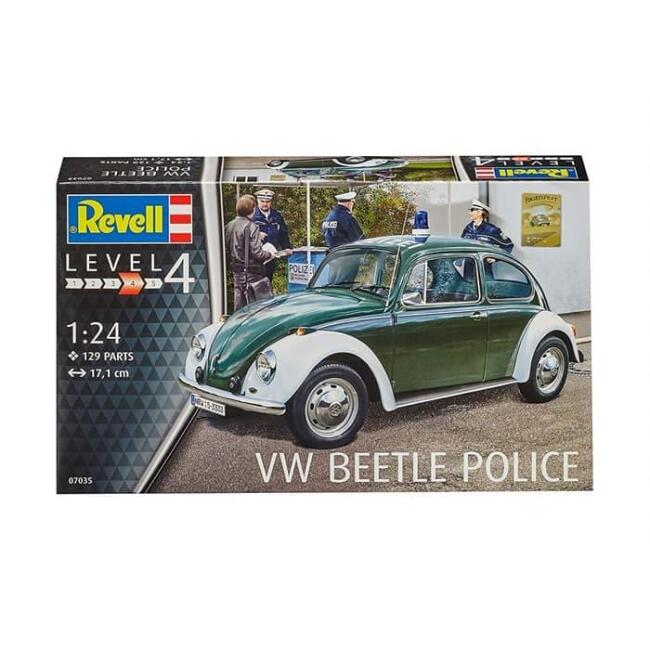 Revell Maket Araba 1/24 N:07035 Vwbeetle Polıce - 3