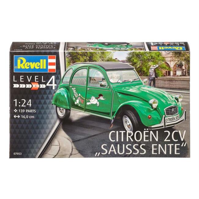 Revell Maket Araba 1/24 N:07053 Cıtroen 2Cv Sausss Ente - 1