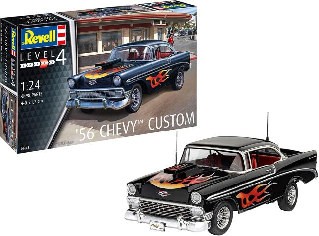 Revell Maket Araba 1:24 Ölçek 1956 Chevy Custom - 2