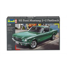 Revell Maket Araba 1:24 Ölçek 1965 Ford Mustang 2+2 Fastback - Revell
