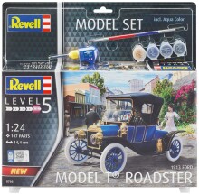 Revell Maket Araba 1:24 Ölçek Ford 1913 T Roadster Boyalı Set - Revell (1)