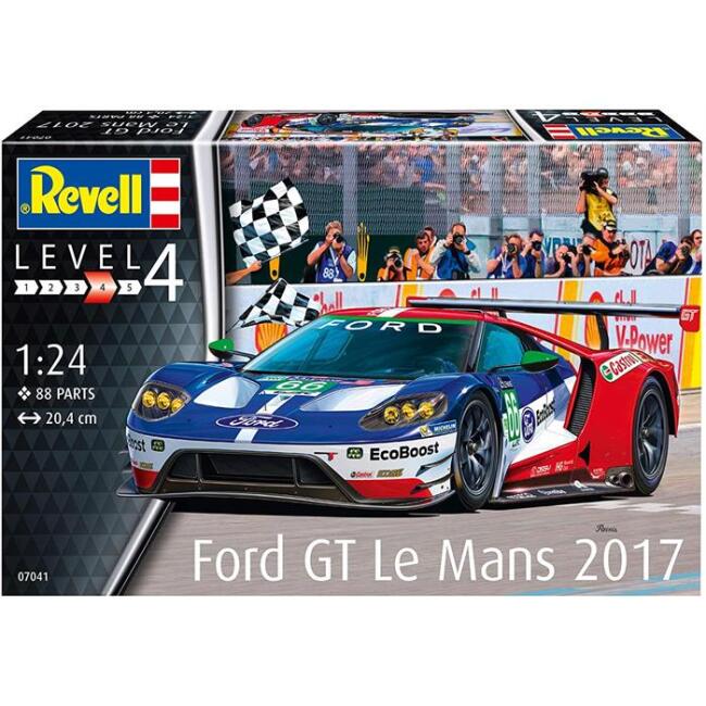 Revell Maket Araba 1:24 Ölçek Ford GT Le Mans 2017 - 1