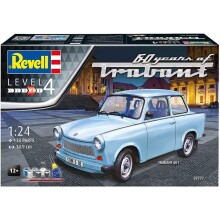 Revell Maket Araba 1:24 Ölçek Trabant 601 Boyalı Set - Revell