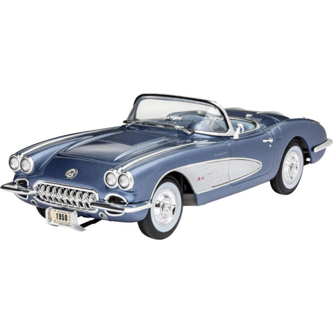 Revell Maket Araba 1/25 N:07037 58 Corvette Roadster - 2