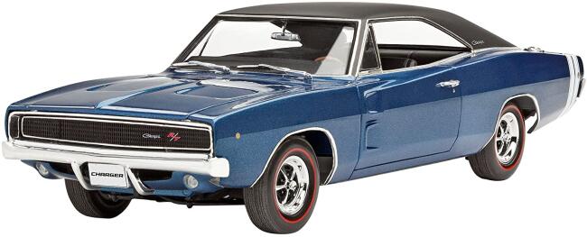 Revell Maket Araba 1:25 Ölçek 1968 Dodge Charger R/T - 3