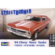 Revell Maket Araba 1:25 Ölçek 1969 Chevy Nova Yenko - Revell