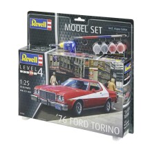 Revell Maket Araba 1:25 Ölçek 1976 Ford Torio Boyalı Set - Revell