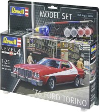 Revell Maket Araba 1:25 Ölçek 1976 Ford Torio Boyalı Set - Revell (1)