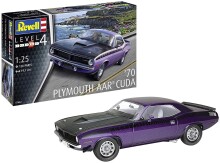 Revell Maket Araba 1:25 Ölçek 1979 Plymouth AAR Cuda - Revell (1)