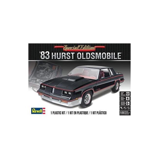 Revell Maket Araba 1:25 Ölçek 1983 Hurst Oldsmobile - 1
