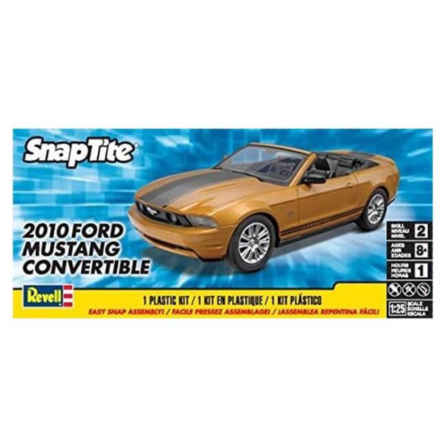 Revell Maket Araba 1:25 Ölçek 2010 Ford Mustang Convertible - 1
