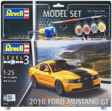Revell Maket Araba 1:25 Ölçek 2010 Ford Mustang GT Boyalı Set - Revell (1)