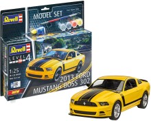 Revell Maket Araba 1:25 Ölçek 2013 Ford Mustang Boss 302 Boyalı Set - Revell (1)