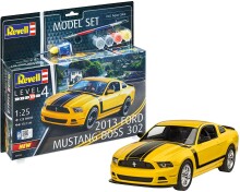 Revell Maket Araba 1:25 Ölçek 2013 Ford Mustang Boss 302 Boyalı Set - REVELL (1)