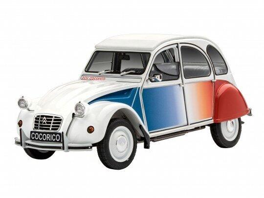 Revell Maket Araba 1:25 Ölçek Citroen 2CV Cocorico - 2