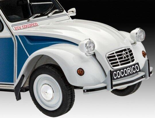 Revell Maket Araba 1:25 Ölçek Citroen 2CV Cocorico - 3