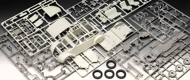 Revell Maket Araba 1:25 Ölçek Citroen 2CV Cocorico - 5