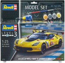Revell Maket Araba 1:25 Ölçek Corvette C7.R Boyalı Set - Revell (1)