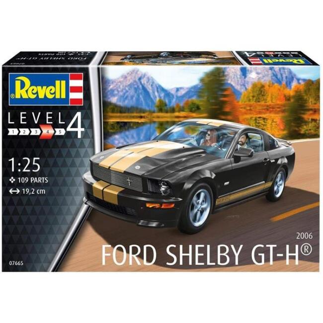 Revell Maket Araba 1:25 Ölçek Ford Shelby GT-H 2006 - 1