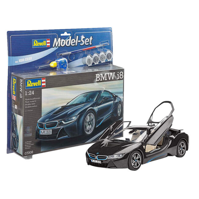 Revell Maket Araba Boyalı Set 1/24 N:67008 Bmw I8 - 4