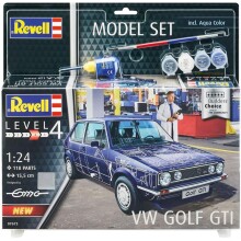 Revell Maket Araba Boyalı Set 1/24 N:67673 Vw Golf Gtı - 1