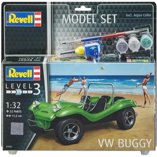 Revell Maket Araba Boyalı Set 1/32 N:67682 Vw Buggy - 3