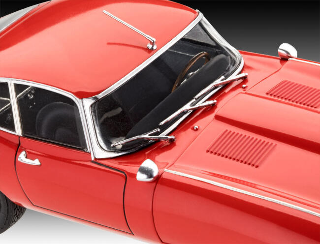 Revell Maket 1:24 Ölçek Araba Boyalı Set Jaguar E Type Coupe - 4