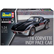 Revell Maket Araba N:07646 1/24 78 Corvette Indy Pace Car - 1