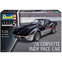 Revell Maket Araba N:07646 1/24 78 Corvette Indy Pace Car - Revell