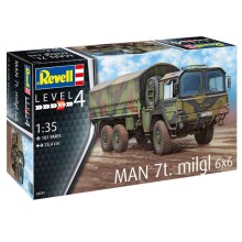 Revell Maket Askeri Araç 1/35 N:03291 MAN 7t Milgl - Revell