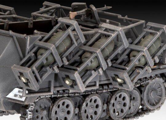 Revell Maket Askeri Araç N:03324 Sd. Kfz. Ausf C+ Wurfr. 40 - 3