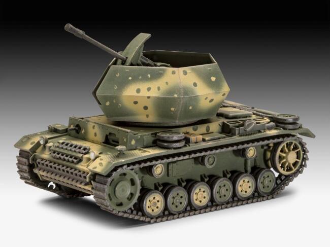 Revell Maket Askeri Araç Tank 1/72 N:03286 Flakpanzer Iıı Ostwınd3,7Cm Flak 42 - 4