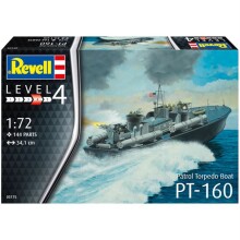 Revell Maket Askeri Gemi 1/72 N:05175 Patrol Torpedo Boat PT-160 - REVELL