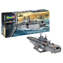 Revell Maket Askeri Gemi N:05170 1/720 Assault Shıp Uss Tarawa Lha-1 (Helikopter Gemisi) - 1