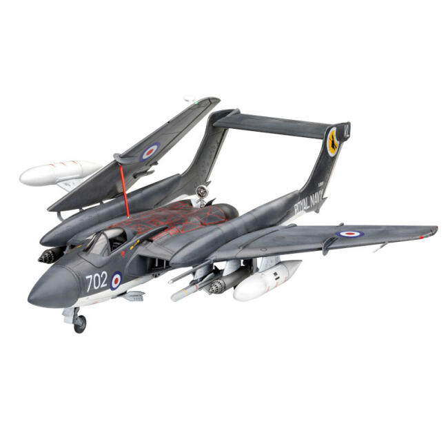 Revell Maket Askeri Uçak 1/72 N:03866 British Legends: Sea Vixen FAW 2 - 2