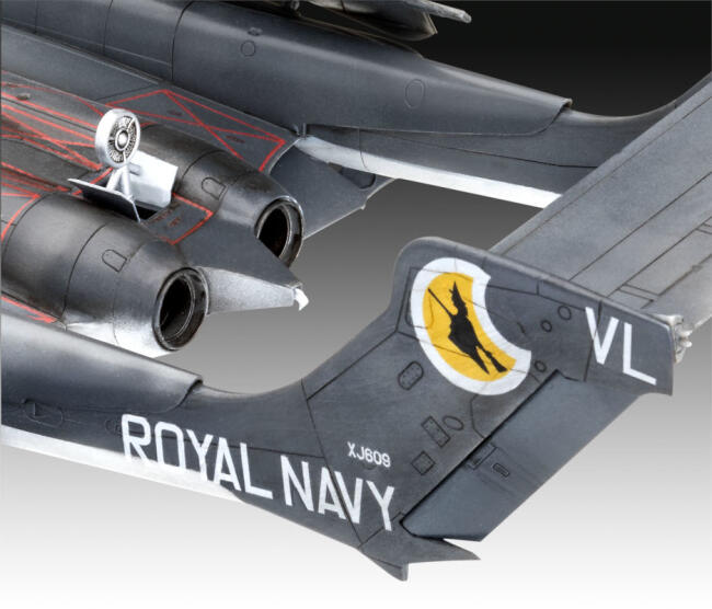 Revell Maket Askeri Uçak 1/72 N:03866 British Legends: Sea Vixen FAW 2 - 3