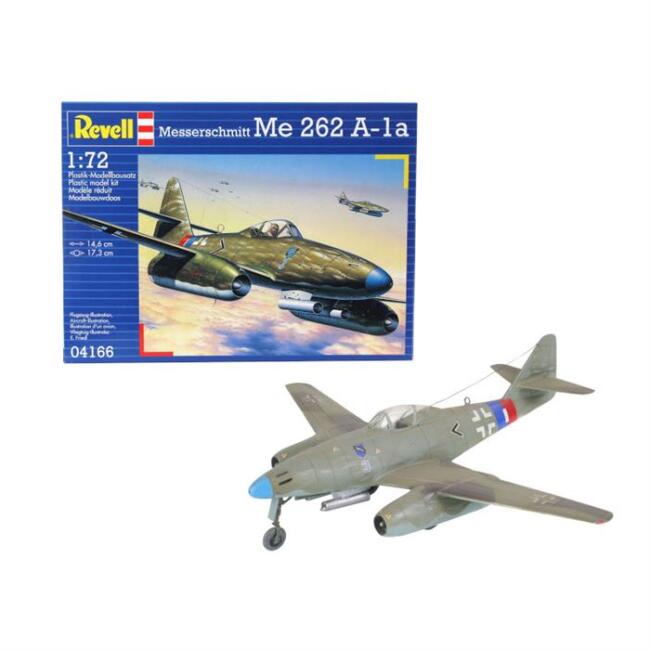 Revell Maket Askeri Uçak 1/72 N:04166 Messerschmıtt 262 Aı-A - 1