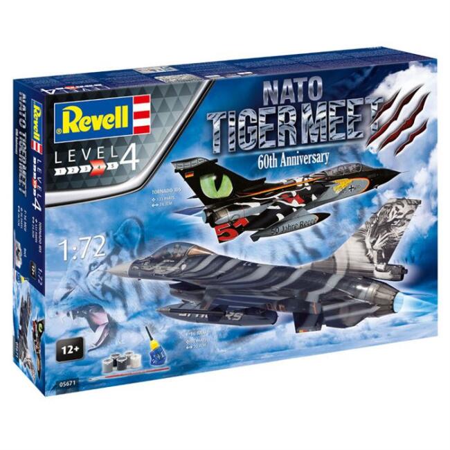 Revell Maket Askeri Uçak 1/72 N:05671 NATO Tiger Meet - 1