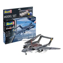 Revell Maket Askeri Uçak Boyalı Set 1/72 N:63866 Sea Vixen - Revell