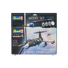 Revell Maket Askeri Uçak Boyalı Set 1/72 N:63904 F-104G Starfıghter - Revell