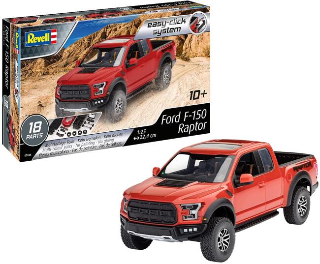 Revell Maket Easy Clıck Araba 1/25 N:07048 Ford F-150 Raptor - 2