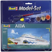 Revell Maket Gemi 1:1200 Ölçek Aida Boyalı Set - Revell