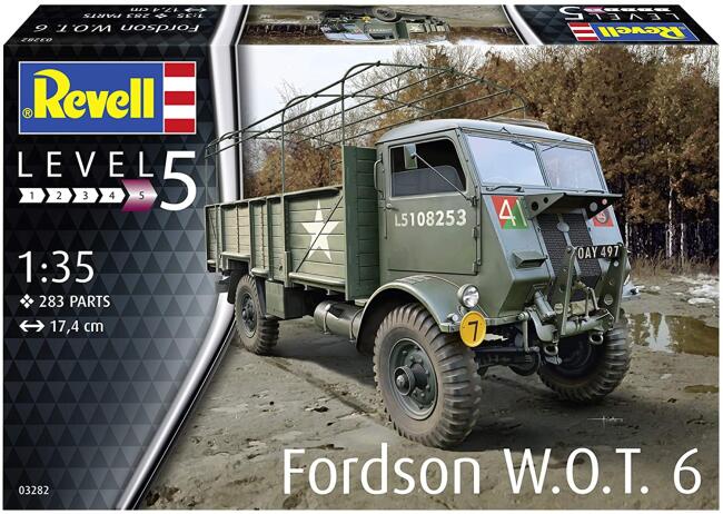 Revell Maket Kamyon 1:35 Ölçek Fordson W.O.T. 6 - 2