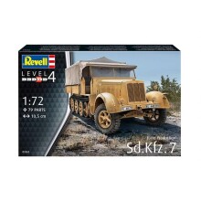 Revell Maket Kamyon 1:72 Ölçek Sd.Kfz.7 Late Production - Revell