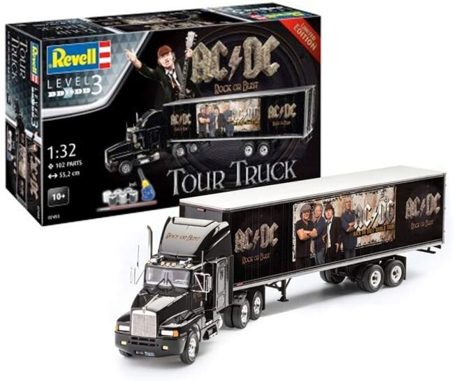 Revell Maket Kamyon Tır Boyalı Set N:07453 1/32 Acdc Tur Kam - 3