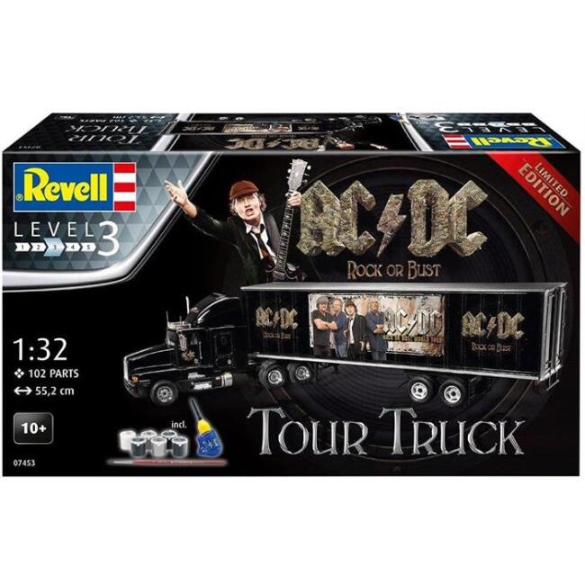 Revell Maket Kamyon Tır Boyalı Set N:07453 1/32 Acdc Tur Kam - 5