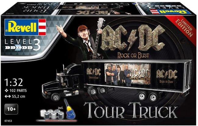 Revell Maket Kamyon Tır Boyalı Set N:07453 1/32 Acdc Tur Kam - 6
