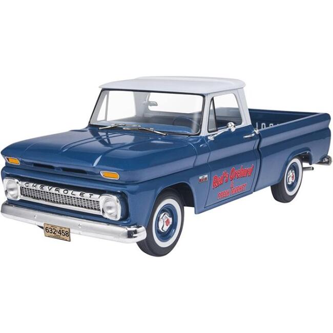 Revell Maket Kamyonet 1:25 Ölçek 1966 Chevy Fleetside Pickup - 1