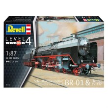 Revell Maket Lokomotif 1:87 Ölçek Express Locomotive BR 01 & Tender 2’2’ T32 - Revell